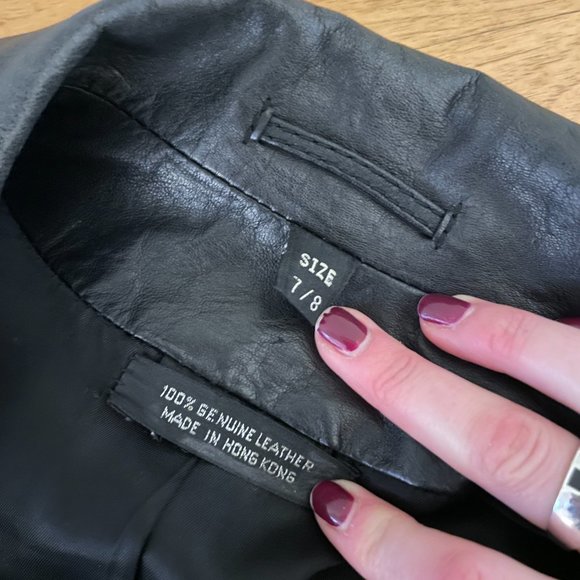 Vintage Leather Jacket - Picture 6 of 6